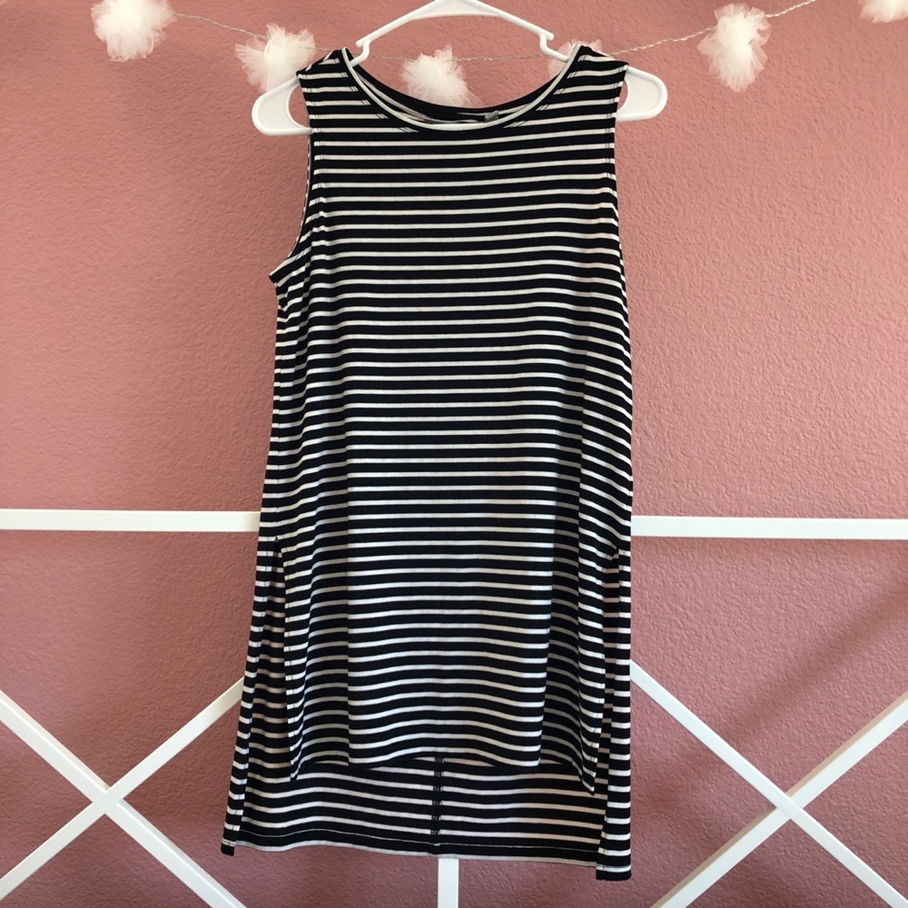 Athleta Striped Tank Tunic